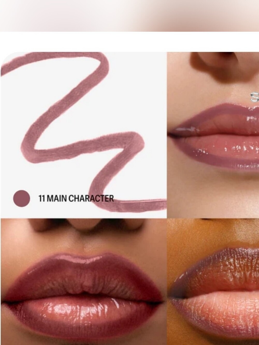 Sacheu Peel Off Lip Liner Stay-n Lip Stain in MAIN CHARACTER 11